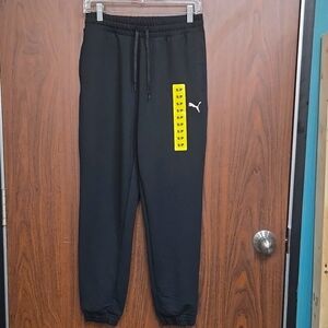 Puma Black Lightweight Sweatpants